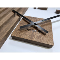Drevené nástenné hodiny Lamele 60cm FlexiStyle z230-d9-1